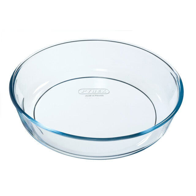 Pyrex cake and flan dish set 26cm and 28cm, imported from the UK