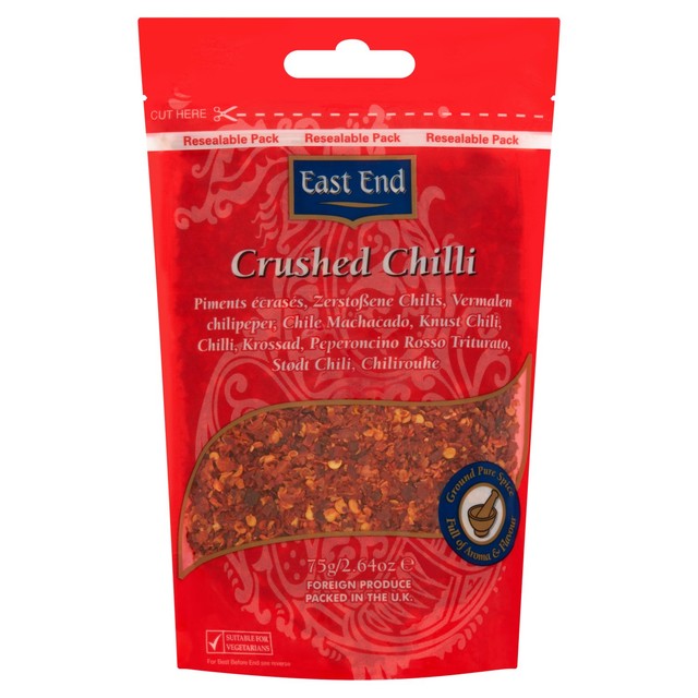 East End crushed chilli 75g - British product