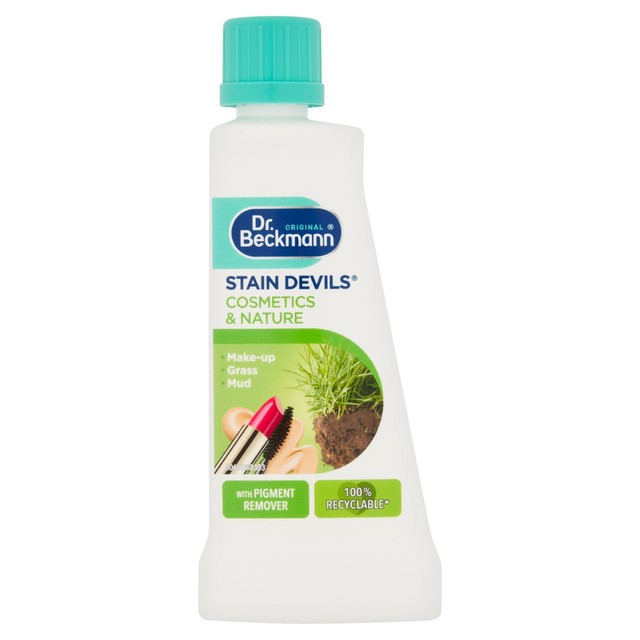 Dr Beckmann Stain Devils for nature cosmetics grass mud and makeup stain remover - British product