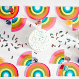 Talking Tables rainbow paper napkins 16 per pack (British brand)