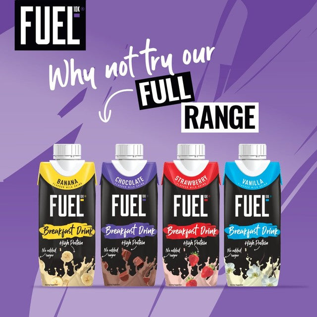 FUEL10K chocolate breakfast drink 330ml - British product