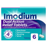 M&S Imodium Dual Action Relief Diarrhoea Tablets 6 Tablets- Buy online at McGrocer