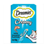 M&S Dreamies Creamy Cat Treats With Salmon- Buy online at McGrocer