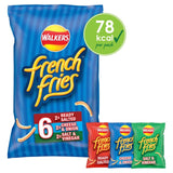 M&S Walkers French Fries Variety Pack Crispy Potato Snacks 6 x 18g- Buy online at McGrocer