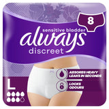 M&S Incontinence Underwear for Large Leaks, Size L, 8-Pack- Buy online at McGrocer