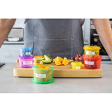 KitchenCraft Stacking Storage Pots 7 Piece Set, UK version