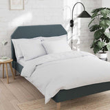 M&S M&S Cotton Rich Duvet Cover White 6 ft- Buy online at McGrocer