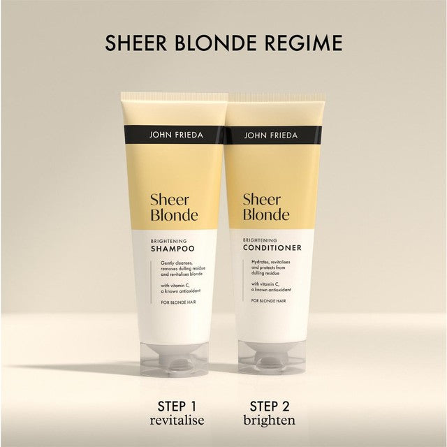 John Frieda Sheer Blonde hair care bundle (British brand)