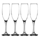 M&S Ravenhead Mode Champagne Flutes 4-Pack- Buy online at McGrocer