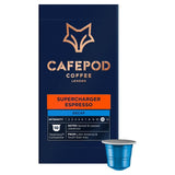 CafePod Decaf Supercharger Espresso coffee pods 10 pack - British product