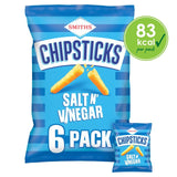 M&S Smiths Chipsticks Salt & Vinegar Multipack Crisps 6 x 17g- Buy online at McGrocer