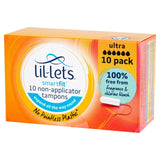 Lil-Lets Ultra non-applicator tampons 10 pack, UK version