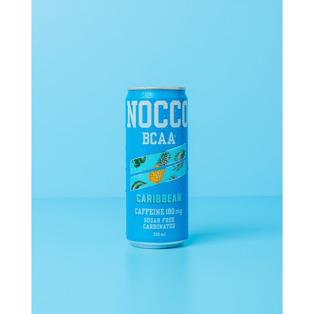 Nocco Caribbean Pineapple Energy Drink 330ml, imported from the UK