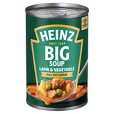 Heinz lamb & vegetable chunky soup 400g can, UK version