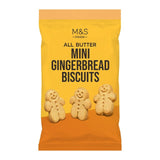M&S M&S All Butter Mini Gingerbread Biscuits 100g- Buy online at McGrocer