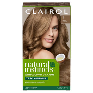 Clairol Natural Instincts 7 Dark Blonde Hair Dye