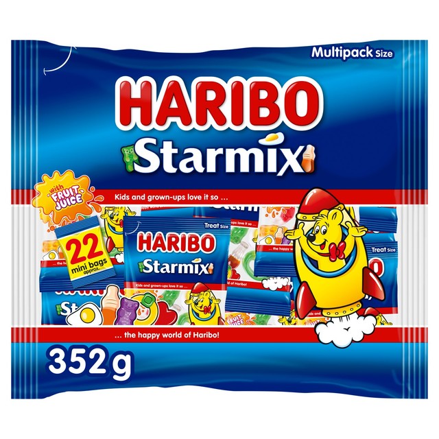Haribo Starmix mixed gummy sweets 352g, UK version