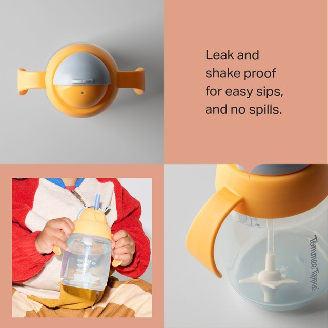 Tommee Tippee trainer straw cup baby drinking 2 pack (British brand)