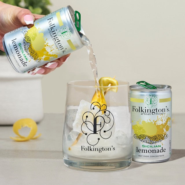 Folkington's Sicilian lemonade 8 x 150ml - British product