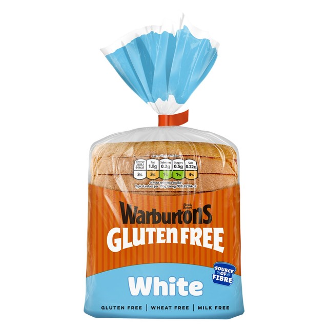 Warburtons gluten-free white loaf 300g (British brand)
