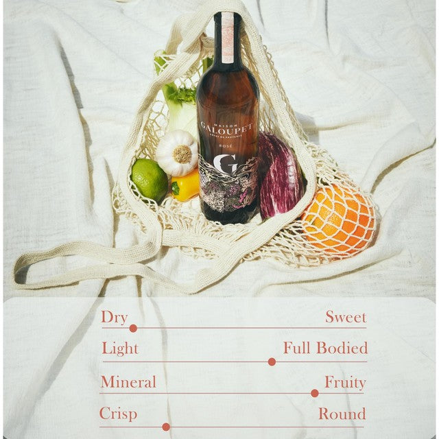 Galoupet organic provence rosé wine 75cl, UK version