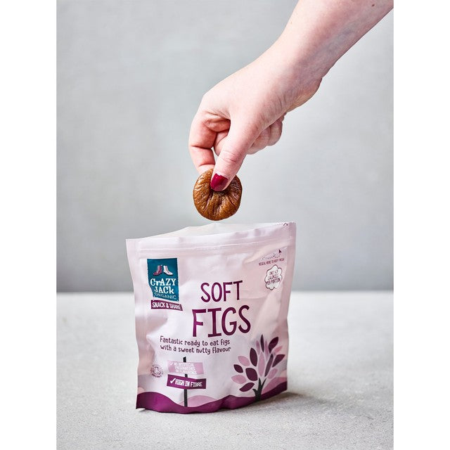 Crazy Jack Organic Soft Figs 200g - British product