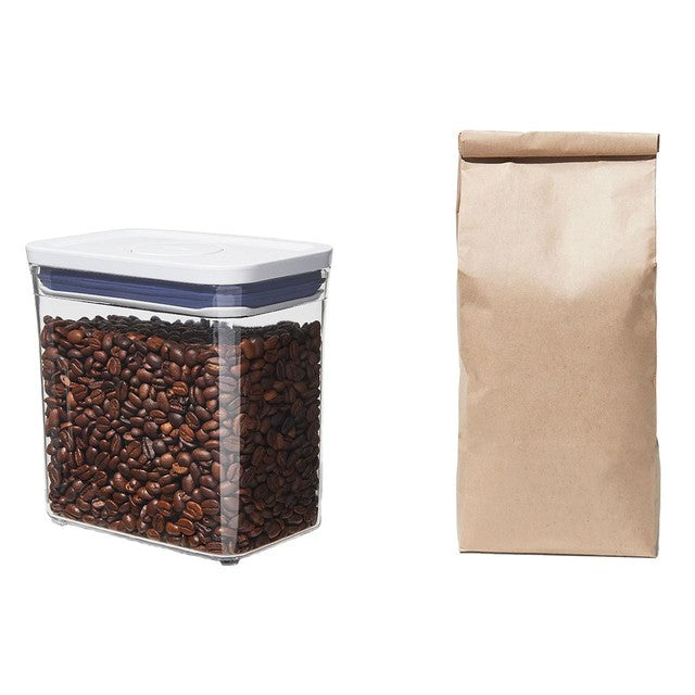 OXO POP rectangle storage container 1.6L, imported from the UK