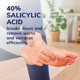 Scholl wart and verruca plaster medicated pads (British brand)