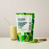 Freja Matcha Collagen Protein Blend 300g, imported from the UK