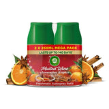 Air Wick Mulled Wine Freshmatic Autospray Twin Refill Air Freshener 2x250ml