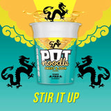 Pot Noodle sweet and sour instant noodle pot 90g, imported from the UK