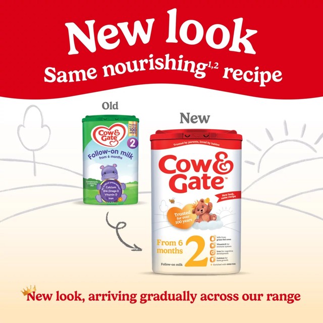 Cow & Gate Stage 2 Follow On Milk 800g - British product
