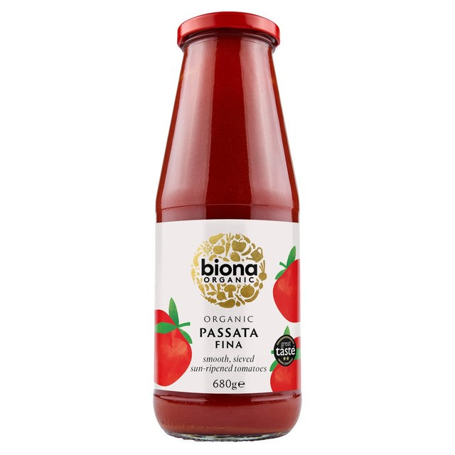 Biona Organic Fina Passata 680g - British product