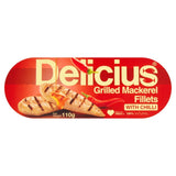 M&S Delicius Grilled Mackerel Fillets with Chili in Olive Oil Canned Fish 110g- Buy online at McGrocer