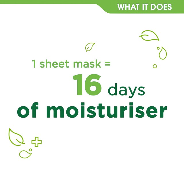 Simple Rich Moisture sheet mask (British brand)