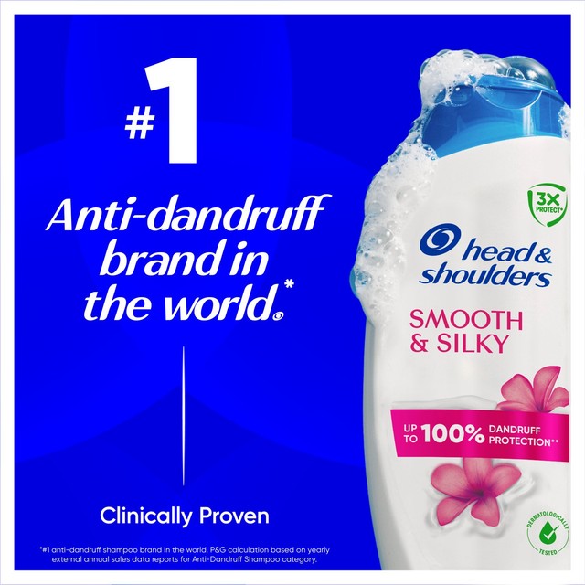 Head & Shoulders Smooth & Silky Anti-Dandruff Shampoo (British brand)
