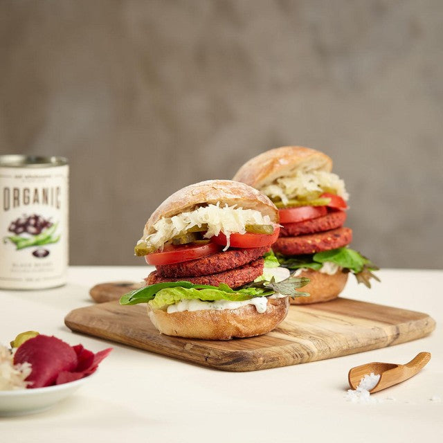 Eat Wholesome Organic Black Beans 400g - British product