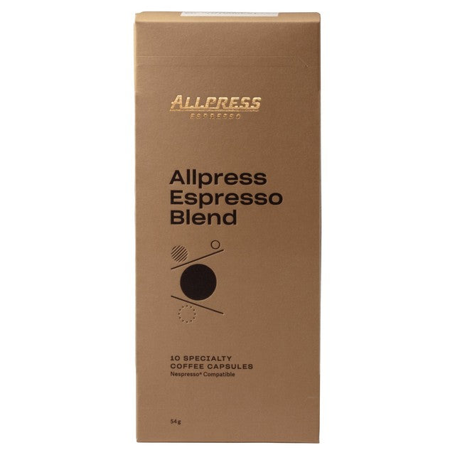 Allpress Espresso Blend coffee capsules 10 pack - British product