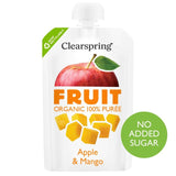 M&S Clearspring Organic Fruit Puree Apple & Mango 100g- Buy online at McGrocer