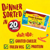 Old El Paso extra mild taco kit 329g, imported from the UK
