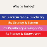 Twinings fruit tea selection box of 20 herbal infusion teabags (British brand)