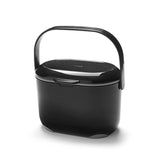 M&S Addis Black/Grey Kitchen Food Compost Caddy 2.5L- Buy online at McGrocer