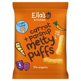 M&S Ella's Kitchen Carrot & Parsnip Melty Puffs Organic Baby Snack 20g- Buy online at McGrocer