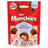 Munchies Vanilla Cheesecake Flavour chocolate sweets 97g, imported from the UK