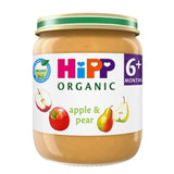 M&S HiPP Organic Apple & Pear Baby Food Jar 6+ Months 125g- Buy online at McGrocer