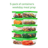 Sistema Nest It meal prep containers 3.7 cup (British brand)