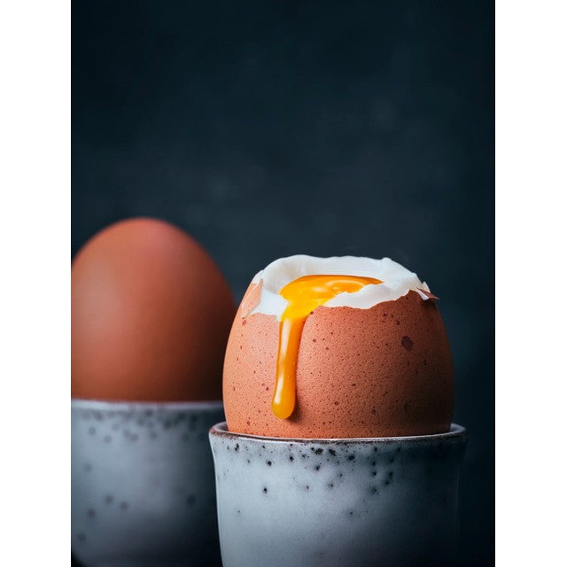 M&S free range mixed size eggs 6 pack, imported from the UK
