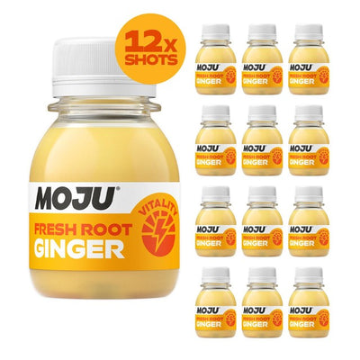 M&S MOJU Ingwer Vitalitäts-Shot Multipack 12 x 60ml - Online bei McGrocer kaufen