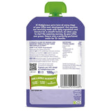 Kiddylicious blueberry banana bedtime blend pouch 100g, UK version