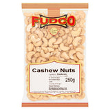 Fudco cashew nuts 250g (British brand)